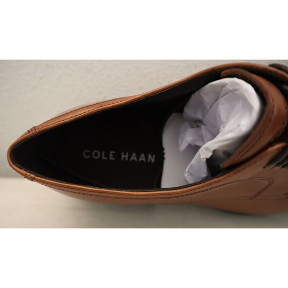 Cole Haan C38448 Men's Sz 11.5M Tan Modern Essentials Plain Toe Oxfords - Picture 7 of 16